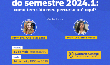 Cheguei na metade do semestre 2024.1: como tem sido meu percurso até aqui?