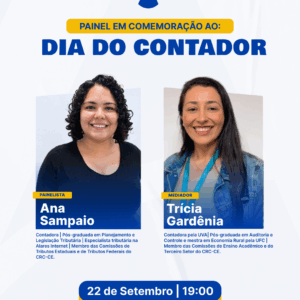 Painel em comemoração ao dia do contador